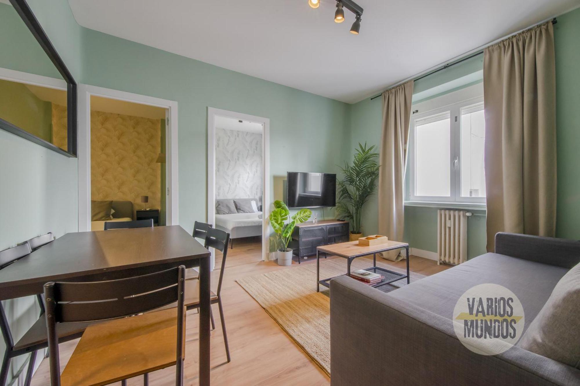 Classic Apt 7Pax En La Latina-Centro De Madrid Bagian luar foto