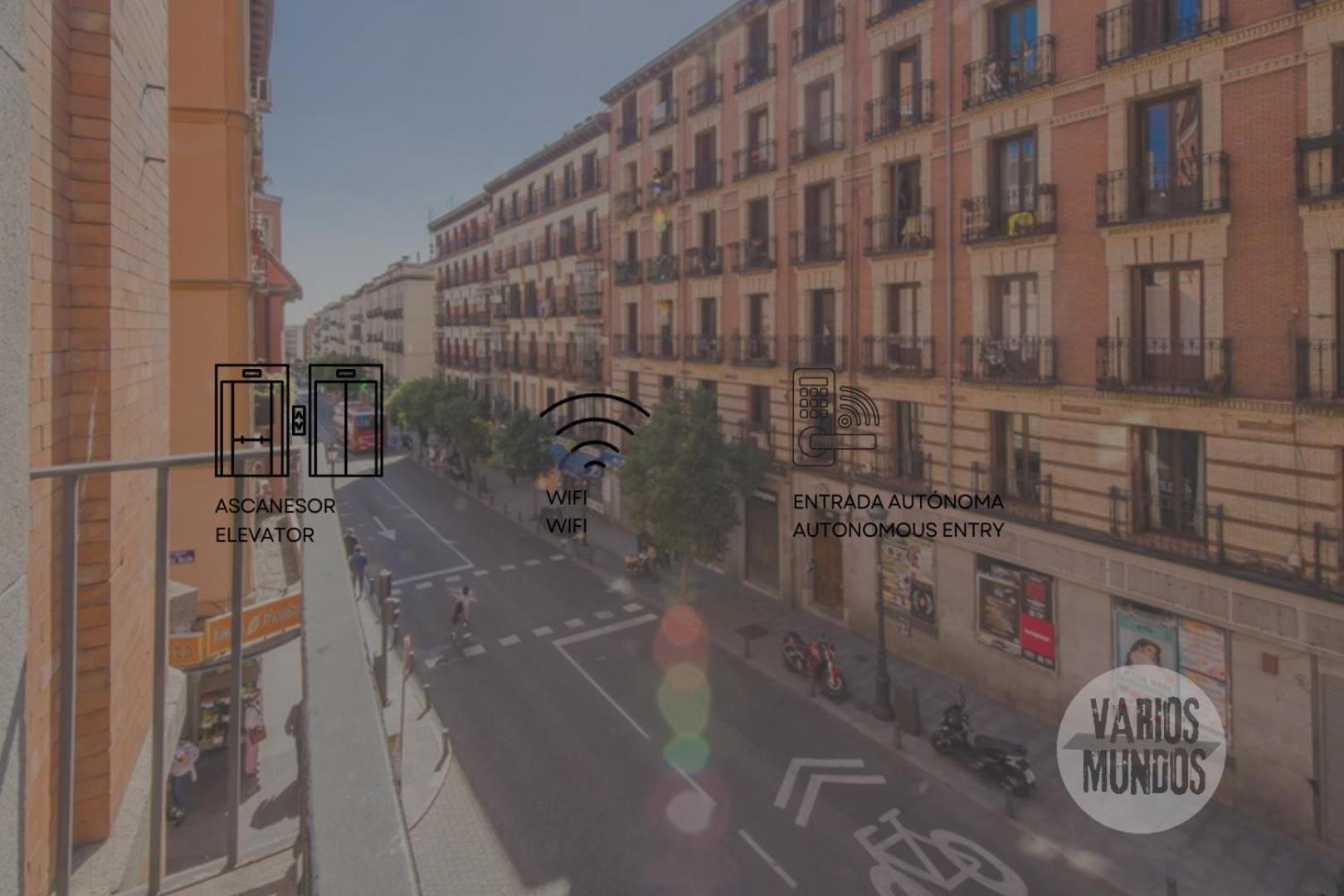 Classic Apt 7Pax En La Latina-Centro De Madrid Bagian luar foto